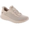 Skechers Womens Women’s Work Hands Free Slip Ins Squad Chaos Sr- Jasul(Tan)