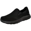 Skechers Men’s Flex Advantage Slip Resistant Sr Mcallen Slip on(Black)