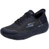 Skechers Mens Max Cushioning Slip-ins – Athletic Workout Running Walking Shoes with Memory Foam(Black)