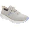 Skechers Womens Edgeride-Impression Hands Free Slip-ins(Ntlb=natural/Light Blue)