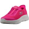 Skechers Womens Go Walk Flex Hands Free Slip-ins-Grand Entry Sneaker(Hot Pink)