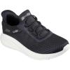 Skechers Womens Hands Free Slip-ins Bobs Squad Chaos – in ColorSneaker(Blk White)