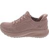 Skechers Womens Hands Free Slip-ins Bobs Squad Chaos-Current Muse(Rose)