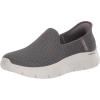 Skechers Womens Women’s Hands Free Slip-ins Go Walk Flex-relishSneaker(Charcoal)
