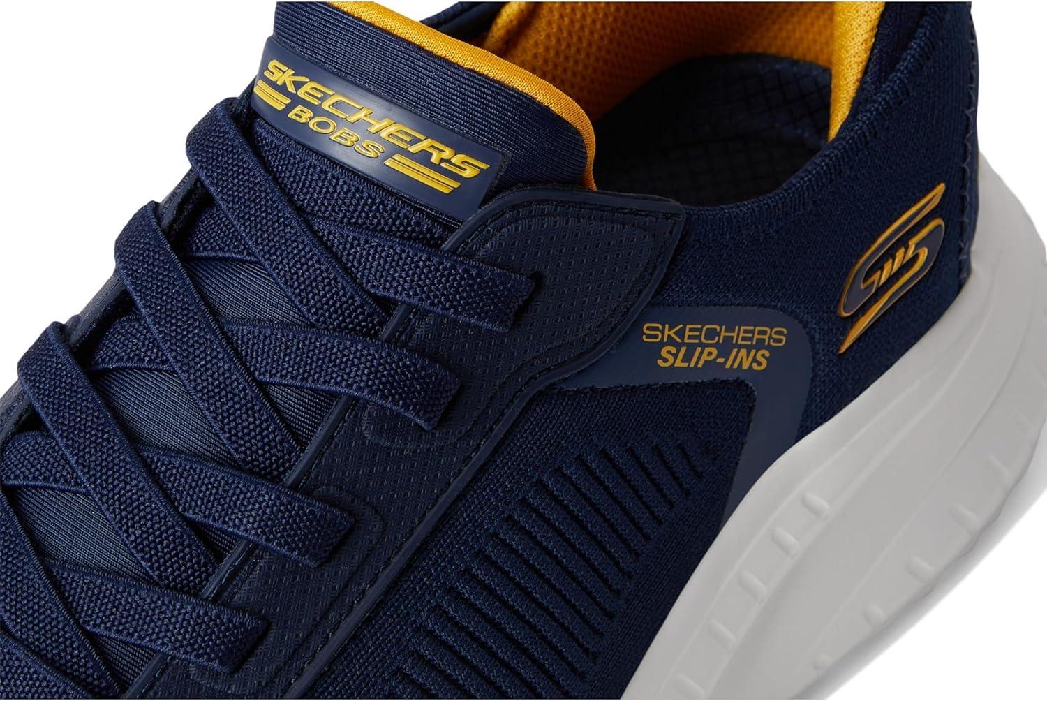 imageSkechers Mens Hands Free Slipins Squad Chaos Solid StepNavy