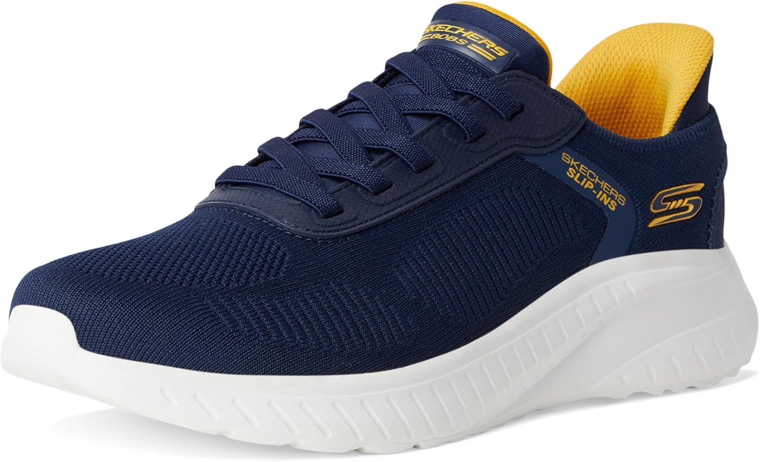 imageSkechers Mens Hands Free Slipins Squad Chaos Solid StepNavy