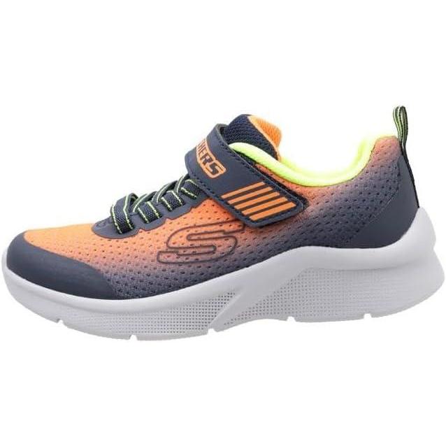 imageSkechers Boys Microspec  ZorvaOrangeNavy