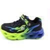 Skechers Boys’ Thermo-Flash Sneaker(Black/Blue/Lime)