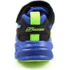 Skechers Boys’ Thermo-Flash Sneaker(Black/Blue/Lime)