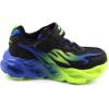Skechers Boys’ Thermo-Flash Sneaker(Black/Blue/Lime)