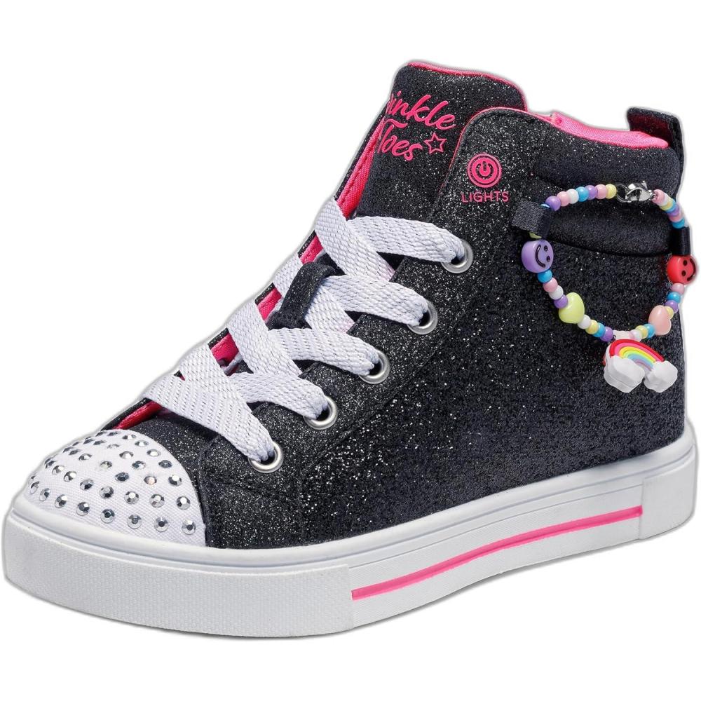 imageSkechers Girls Twinkle Sparks Charm BestieBlack