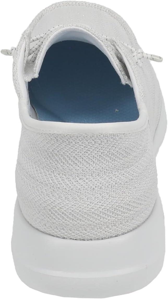 imageSkechers Womens Womens Hands Free Slipins Go Walk Joy Moc Toe Casual ShoeWhitesilver