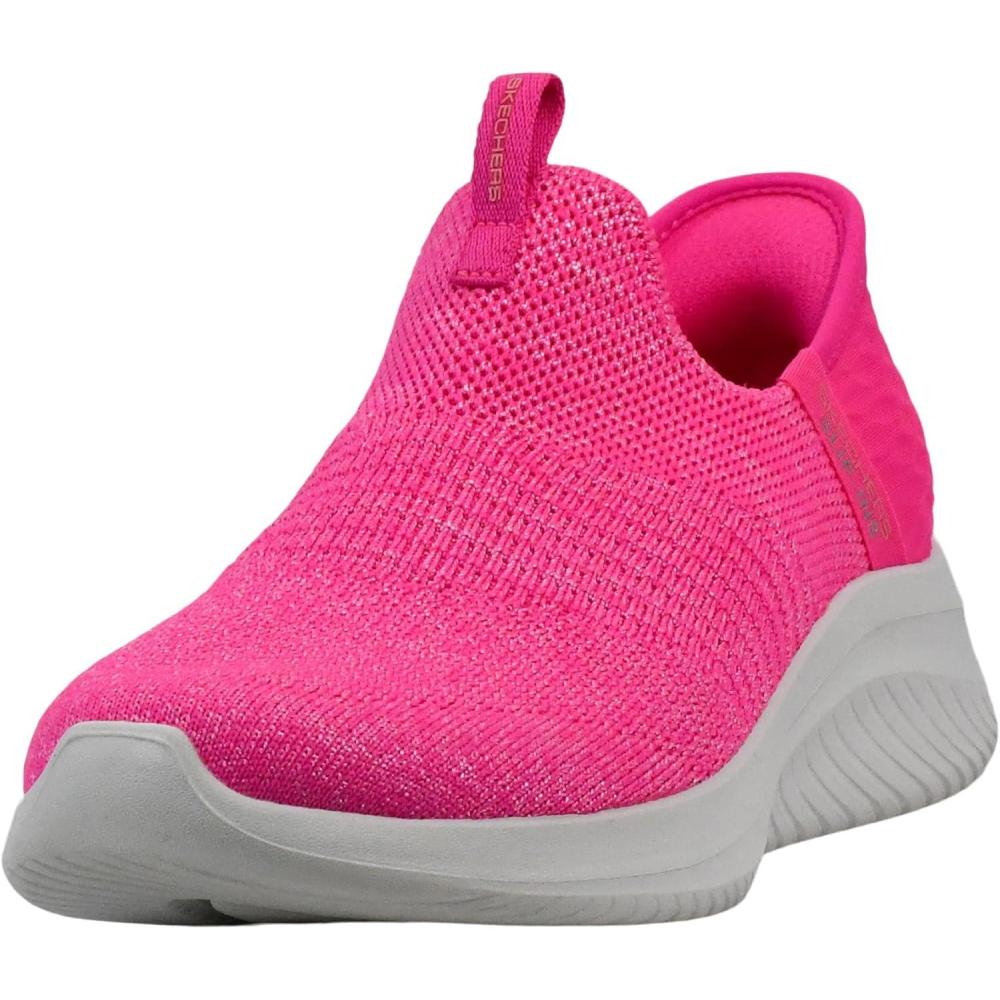 imageSkechers Womens Hands Free Slip Ins Ultra Flex 30 Smooth Step SneakerHot Pink