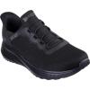Skechers Men’s Bobs Squad Chaos Hands Free Slip-ins Sneakers(Black/Black)