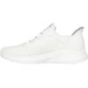 Skechers Men’s Bobs Squad Chaos Hands Free Slip-ins Sneakers(Off-white)