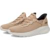 Skechers Men’s Bobs Squad Chaos Hands Free Slip-ins Sneakers(Tan)