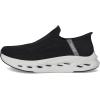 Skechers Mens Max Cushioning Glide Step Euclid Hands Free Slip-ins(Black/Grey)