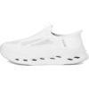 Skechers Mens Max Cushioning Glide Step Euclid Hands Free Slip-ins(White)