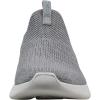 Skechers Women’s Hands Free Slip Ins Ultra Flex 3.0 Smooth Step Sneaker(Grey/Light Blue)