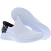 Skechers Women’s Hands Free Slip Ins Ultra Flex 3.0 Smooth Step Sneaker(White/Black/White)