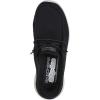 Skechers Womens Women’s Hands Free Slip-ins Go Walk Joy Moc Toe Casual Shoe(Black/White)