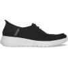 Skechers Womens Women’s Hands Free Slip-ins Go Walk Joy Moc Toe Casual Shoe(Black/White)