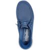 Skechers Womens Women’s Hands Free Slip-ins Go Walk Joy Moc Toe Casual Shoe(Blue)