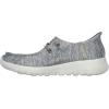 Skechers Womens Women’s Hands Free Slip-ins Go Walk Joy Moc Toe Casual Shoe(Grey)