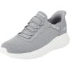 Skechers Men’s Bobs Squad Chaos Hands Free Slip-ins Sneakers(Grey)
