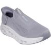 Skechers Mens Max Cushioning Glide Step Euclid Hands Free Slip-ins(Grey)