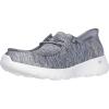 Skechers Womens Women’s Hands Free Slip-ins Go Walk Joy Moc Toe Casual Shoe(Grey)