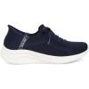 Skechers Women’s Ultra Flex 3.0 Slip-ins Sneakers(Navy Knit Mint Trim)